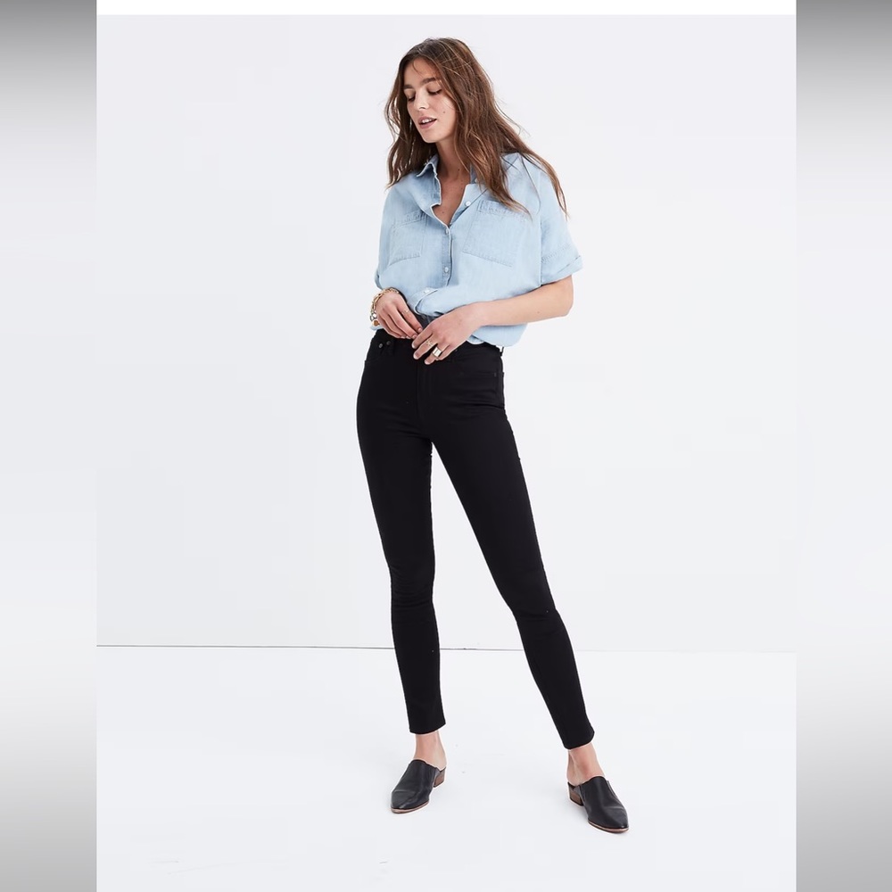 Madewell 10” High Rise Skinny Jeans NWT